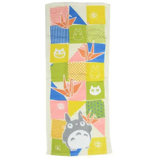 Mein Nachbar Totoro Imabari Handtuch Totoro Origami 34 x 80 cm