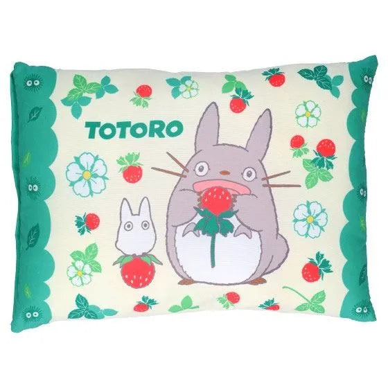 Mein Nachbar Totoro Kissen Totoro & Strawberries 28 x 39 cm - Smalltinytoystore