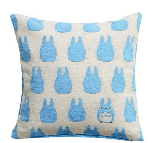 Mein Nachbar Totoro Kissen Totoro Silhouette Blue 45 x 45 cm - Smalltinytoystore