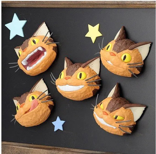 Mein Nachbar Totoro Magnete Catbus 6 cm Display (6) - Smalltinytoystore