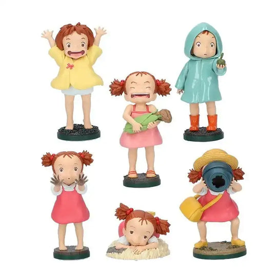 Mein Nachbar Totoro Mini-Figuren Mystery Box Pose Collection Mei Sortiment (6) - Smalltinytoystore