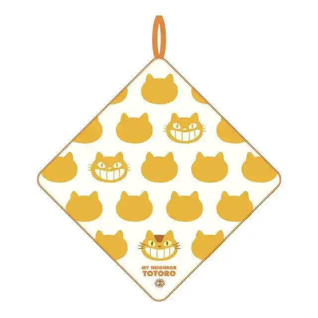 Mein Nachbar Totoro Mini-Handtuch Catbus Silhouette 33 x 33 cm - Smalltinytoystore