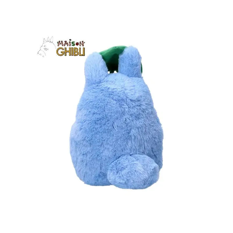 Mein Nachbar Totoro Nakayoshi Plüschfigur Medium Totoro with leaf 20 cm - Smalltinytoystore