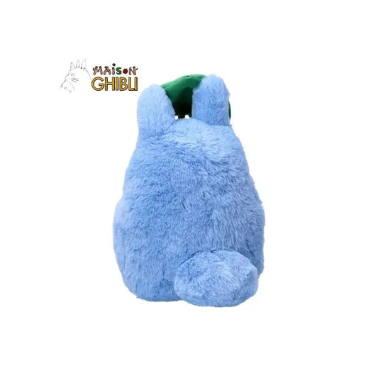Mein Nachbar Totoro Nakayoshi Plüschfigur Medium Totoro with leaf 20 cm - Smalltinytoystore