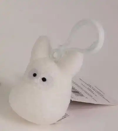 Mein Nachbar Totoro Plüsch-Anhänger Totoro weiß 6 cm - Smalltinytoystore