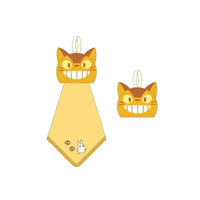 Mein Nachbar Totoro Pop-Up Mini-Handtuch Catbus 25 x 25 cm - Smalltinytoystore