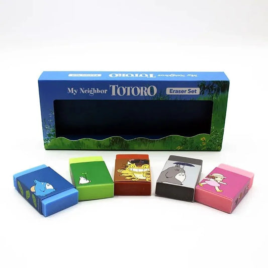 Mein Nachbar Totoro Radiergummi Set (5) - Smalltinytoystore