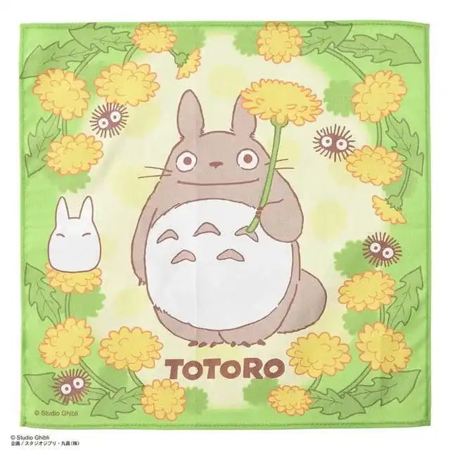 Mein Nachbar Totoro Taschentuch Dandelion 43 x 43 cm - Smalltinytoystore