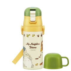 Mein Nachbar Totoro Trinkflasche double opening Totoro & Catbus 420 ml - Smalltinytoystore