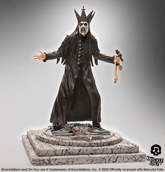 Mercyful Fate Rock Iconz Statue King Diamond III (Black Version) 22 cm - Smalltinytoystore