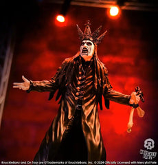 Mercyful Fate Rock Iconz Statue King Diamond III (Black Version) 22 cm - Smalltinytoystore