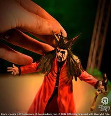 Mercyful Fate Rock Iconz Statue King Diamond III (Red Version) 22 cm - Smalltinytoystore
