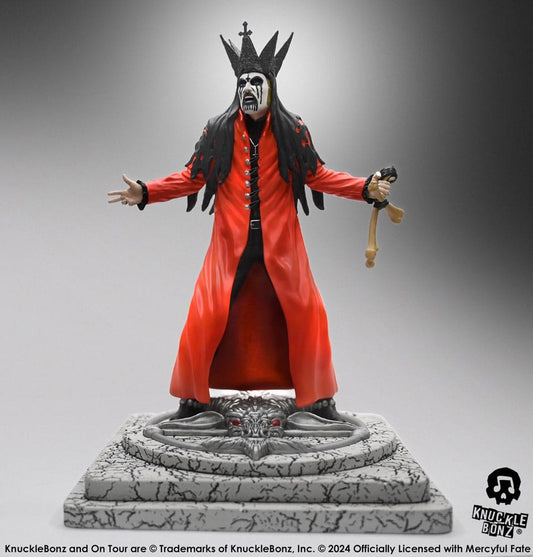 Mercyful Fate Rock Iconz Statue King Diamond III (Red Version) 22 cm - Smalltinytoystore