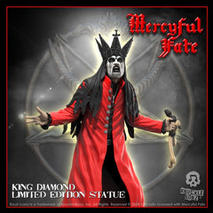 Mercyful Fate Rock Iconz Statue King Diamond III (Red Version) 22 cm - Smalltinytoystore