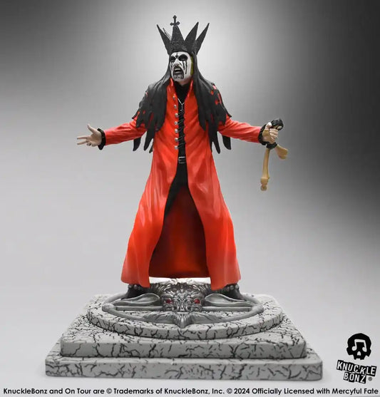 Mercyful Fate Rock Iconz Statue King Diamond III (Red Version) 22 cm - Smalltinytoystore