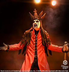 Mercyful Fate Rock Iconz Statue King Diamond III (Red Version) 22 cm - Smalltinytoystore