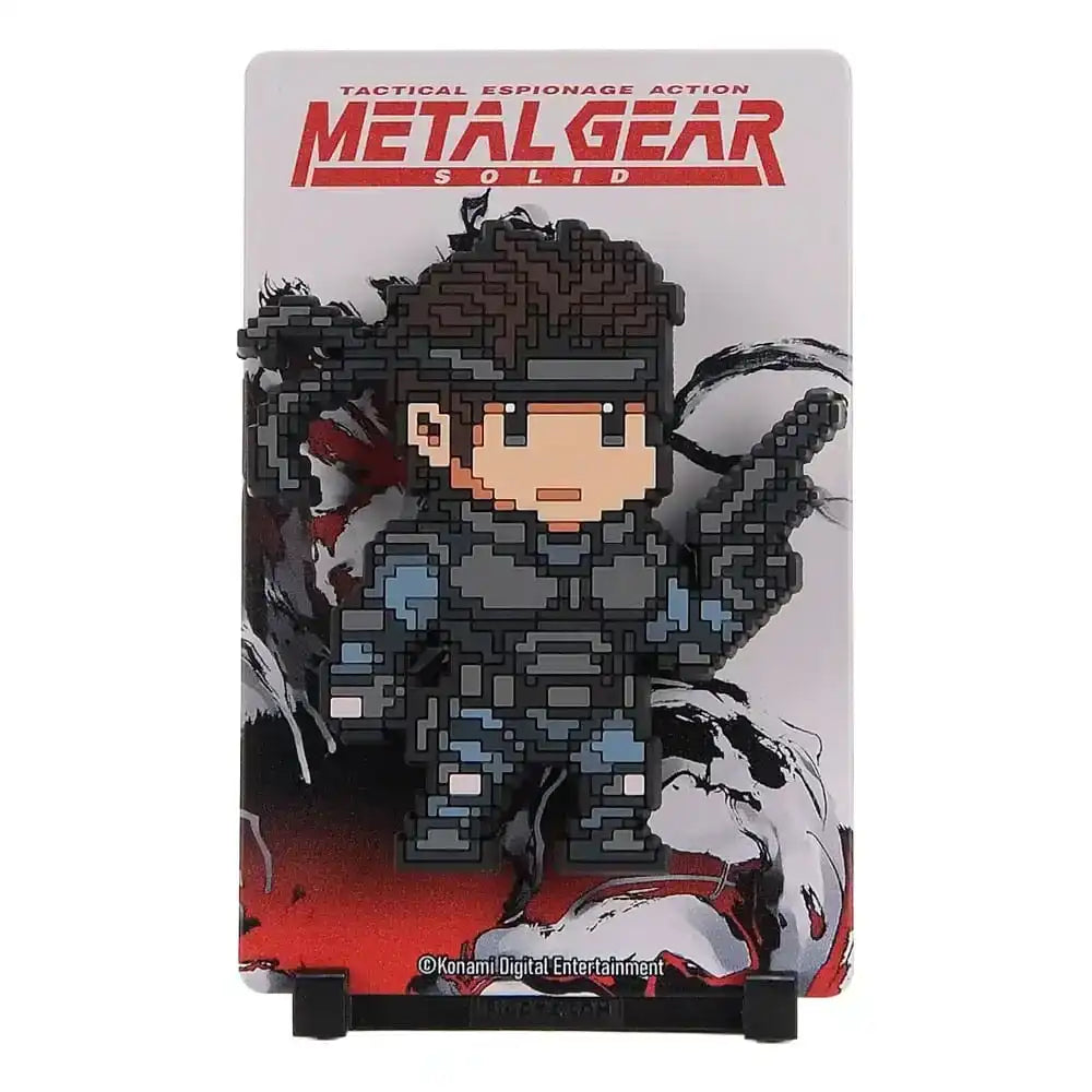 Metal Gear Solid 1 FiGGYZ Magnet-Sammelfigur Solid Snake 11 cm