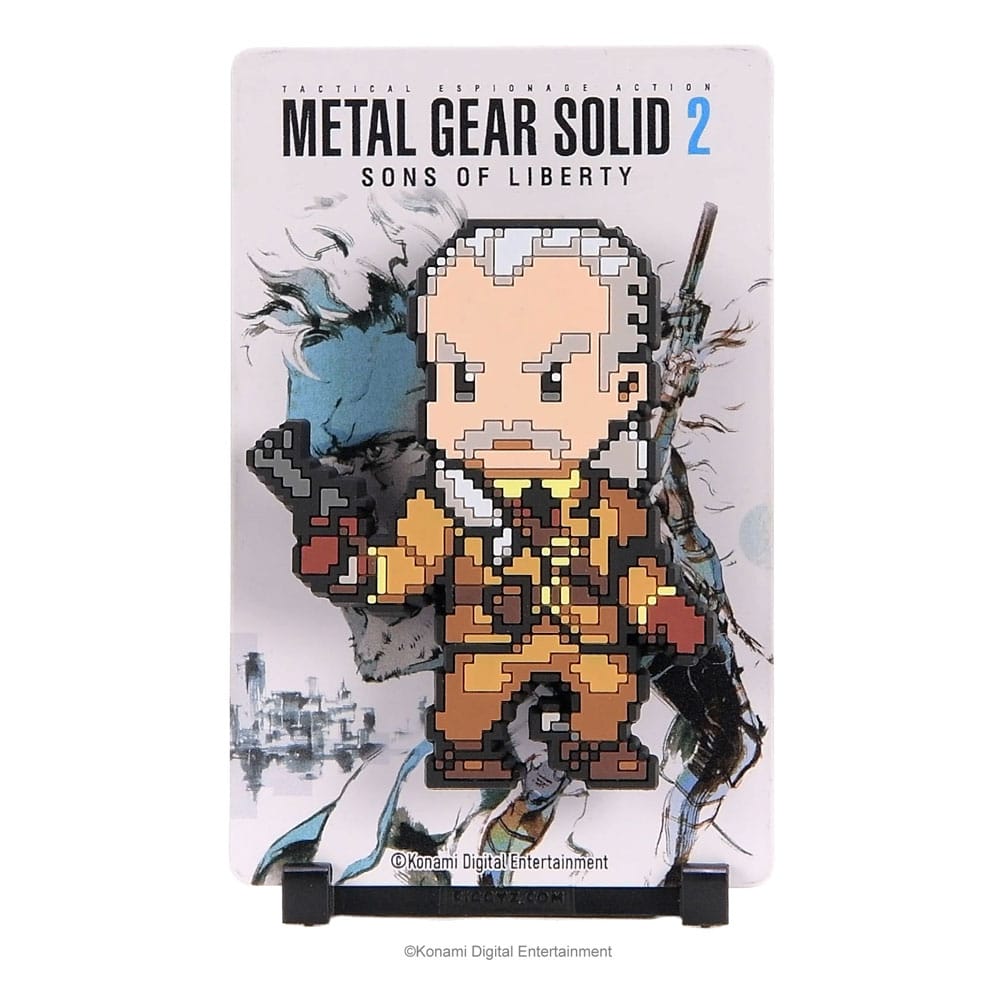 Metal Gear Solid 2 FiGGYZ Magnet-Sammelfigur Revolver Ocelot 11 cm - Smalltinytoystore