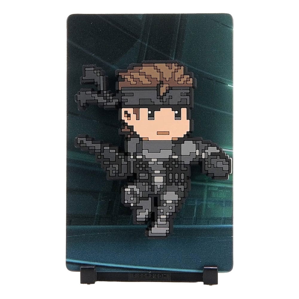Metal Gear Solid 2 FiGGYZ Magnet-Sammelfigur Solid Snake (Hero Pose) 11 cm - Smalltinytoystore