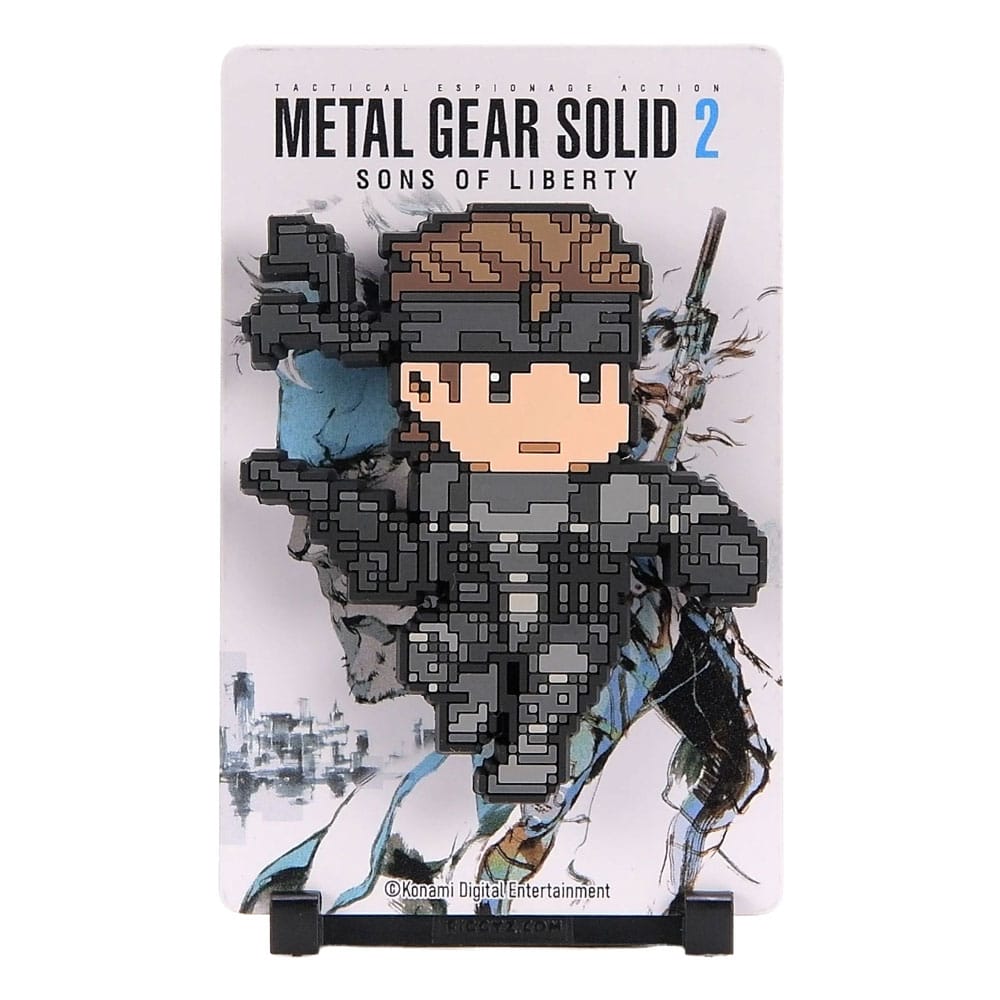 Metal Gear Solid 2 FiGGYZ Magnet-Sammelfigur Solid Snake (Hero Pose) 11 cm - Smalltinytoystore
