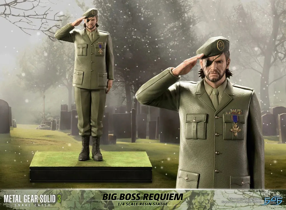 Metal Gear Solid 3: Snake Eater Statue 1/4 Big Boss Requiem 55 cm - Smalltinytoystore