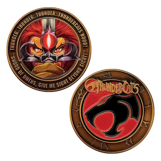 Metal Gear Solid Delta Sammelmünze Lion-O 40th Anniversary Limited Edition