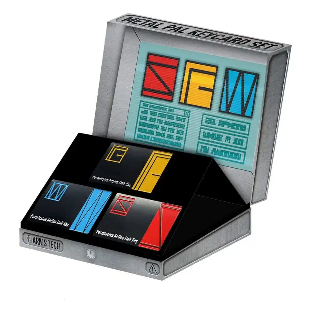 Metal Gear Solid Replik Keycard Set Limited Edition - Smalltinytoystore