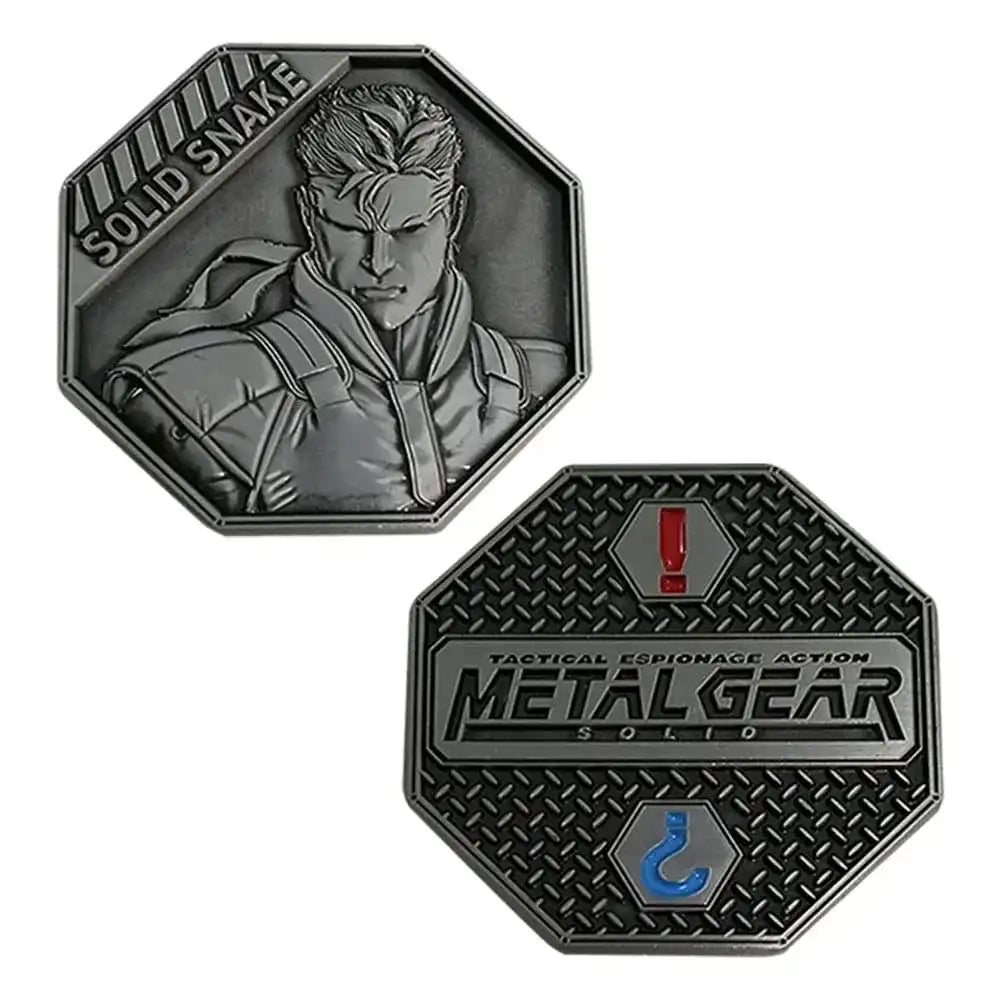 Metal Gear Solid Sammelmünze Solid Snake Limited Edition - Smalltinytoystore
