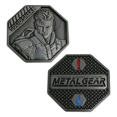 Metal Gear Solid Sammelmünze Solid Snake Limited Edition - Smalltinytoystore