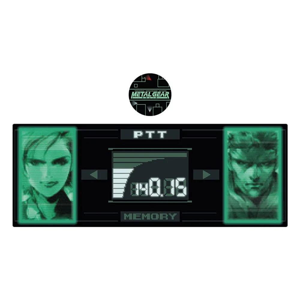 Metal Gear Solid Schreibtischunterlage & Untersetzer Set Solid Snake x Raiden Limited Edition - Smalltinytoystore