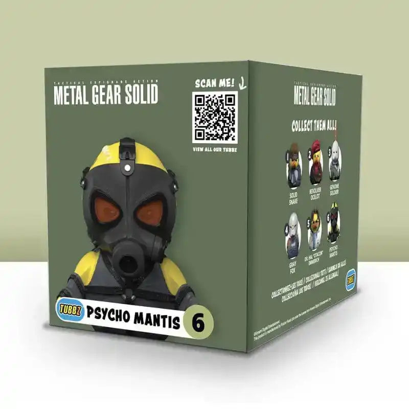 Metal Gear Solid Tubbz PVC Figur Psycho Mantis Boxed Edition 10 cm - Smalltinytoystore