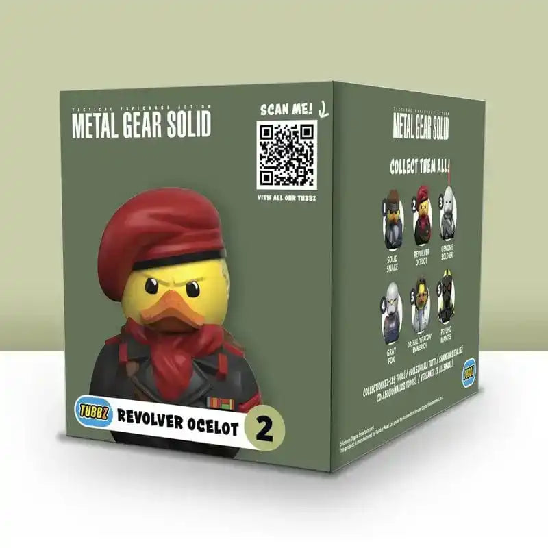 Metal Gear Solid Tubbz PVC Figur Revolver Ocelot Boxed Edition 10 cm - Smalltinytoystore