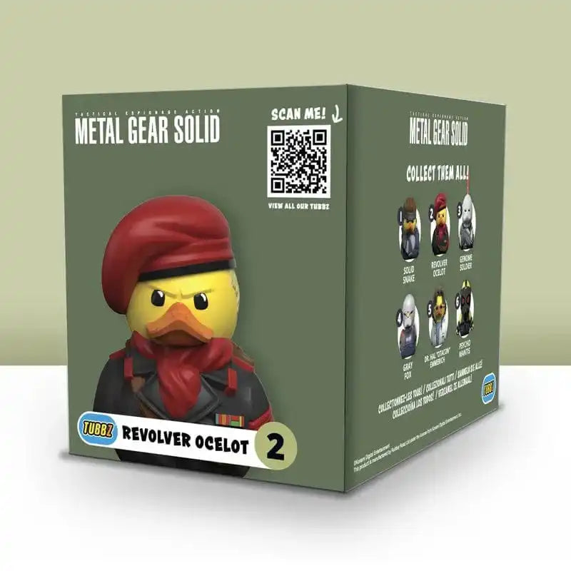 Metal Gear Solid Tubbz PVC Figur Revolver Ocelot Boxed Edition 10 cm - Smalltinytoystore