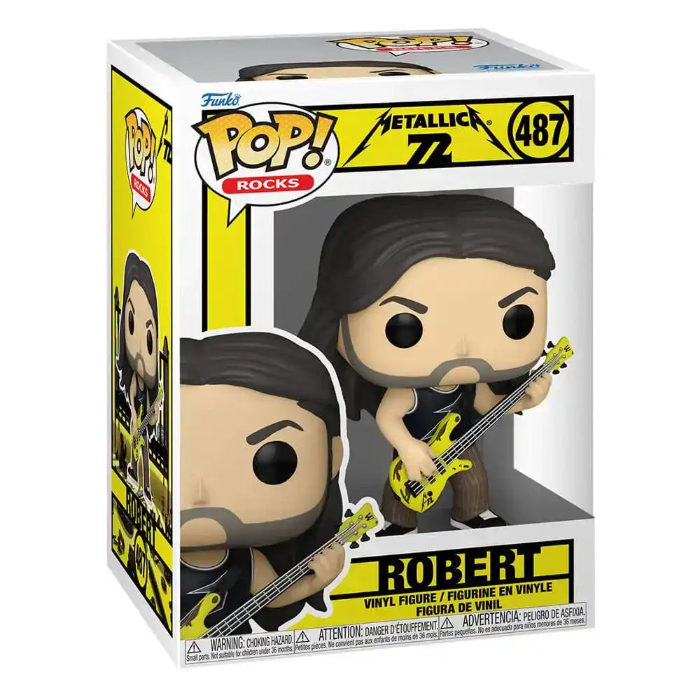 Metallica POP! Rocks Vinyl Figur Robert (72 Seasons) 9 cm