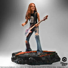 Metallica Rock Iconz Statue Cliff Burton II 22 cm - Smalltinytoystore