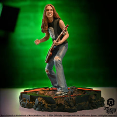 Metallica Rock Iconz Statue Cliff Burton II 22 cm - Smalltinytoystore