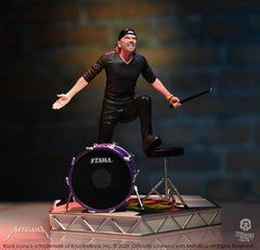 Metallica Rock Iconz Statue Lars Ulrich Limited Edition 22 cm - Smalltinytoystore