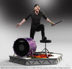Metallica Rock Iconz Statue Lars Ulrich Limited Edition 22 cm - Smalltinytoystore