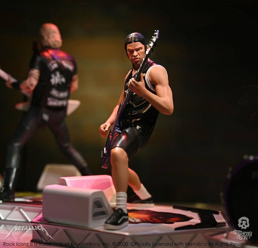 Metallica Rock Iconz Statue Robert Trujillo Limited Edition 22 cm - Smalltinytoystore