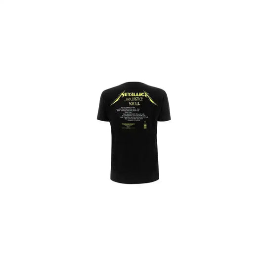 Metallica T-Shirt And Justice For All Tracks Black - Smalltinytoystore