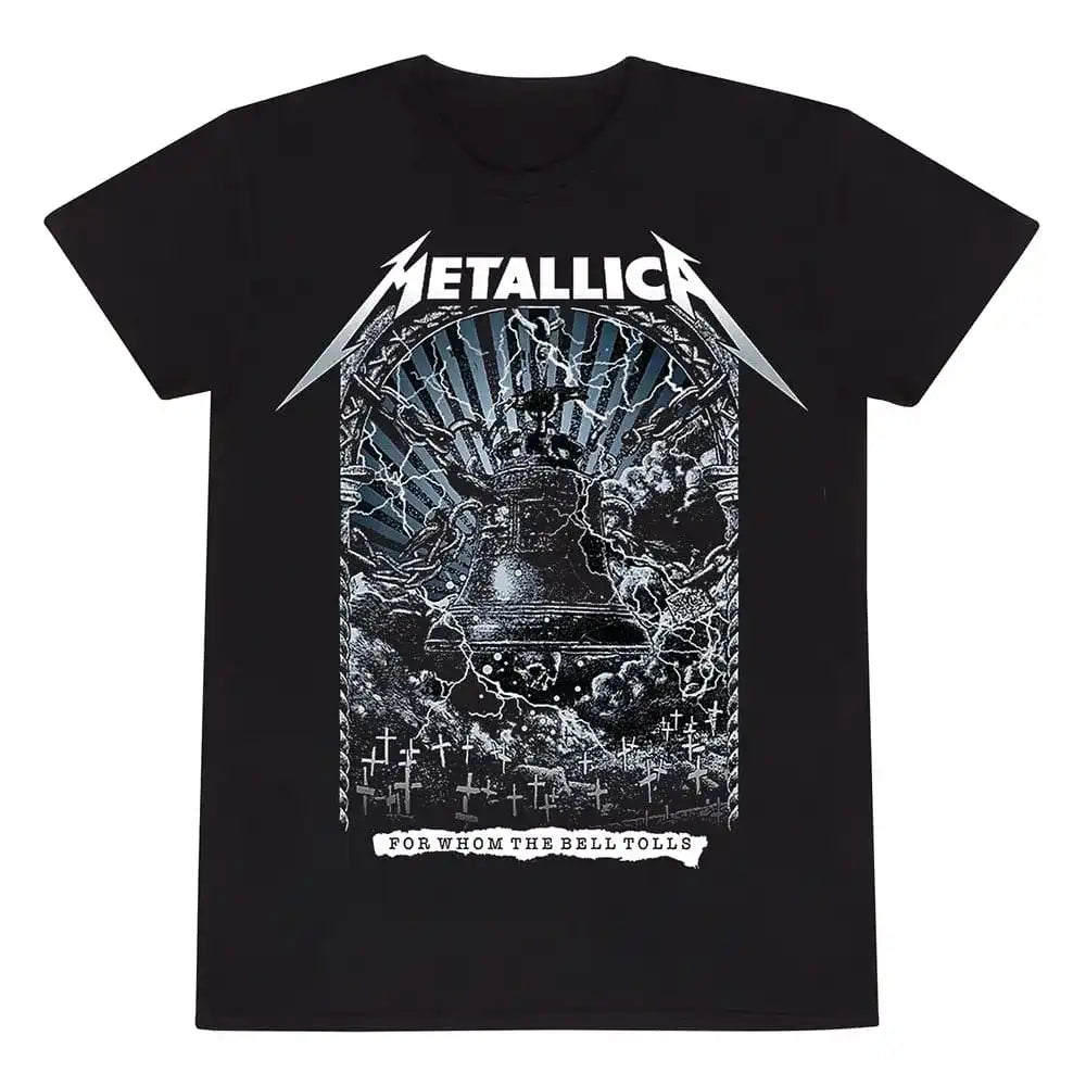 Metallica T-Shirt For Whom The Bells Toll Black Größe M - Smalltinytoystore