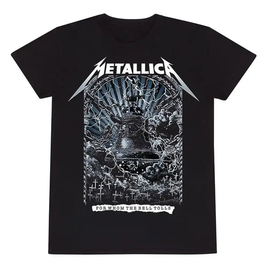 Metallica T-Shirt For Whom The Bells Toll Black - Smalltinytoystore