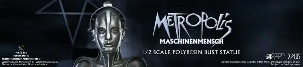 Metropolis Büste 1/2 Maria Maschinenmensch 50 cm - Smalltinytoystore