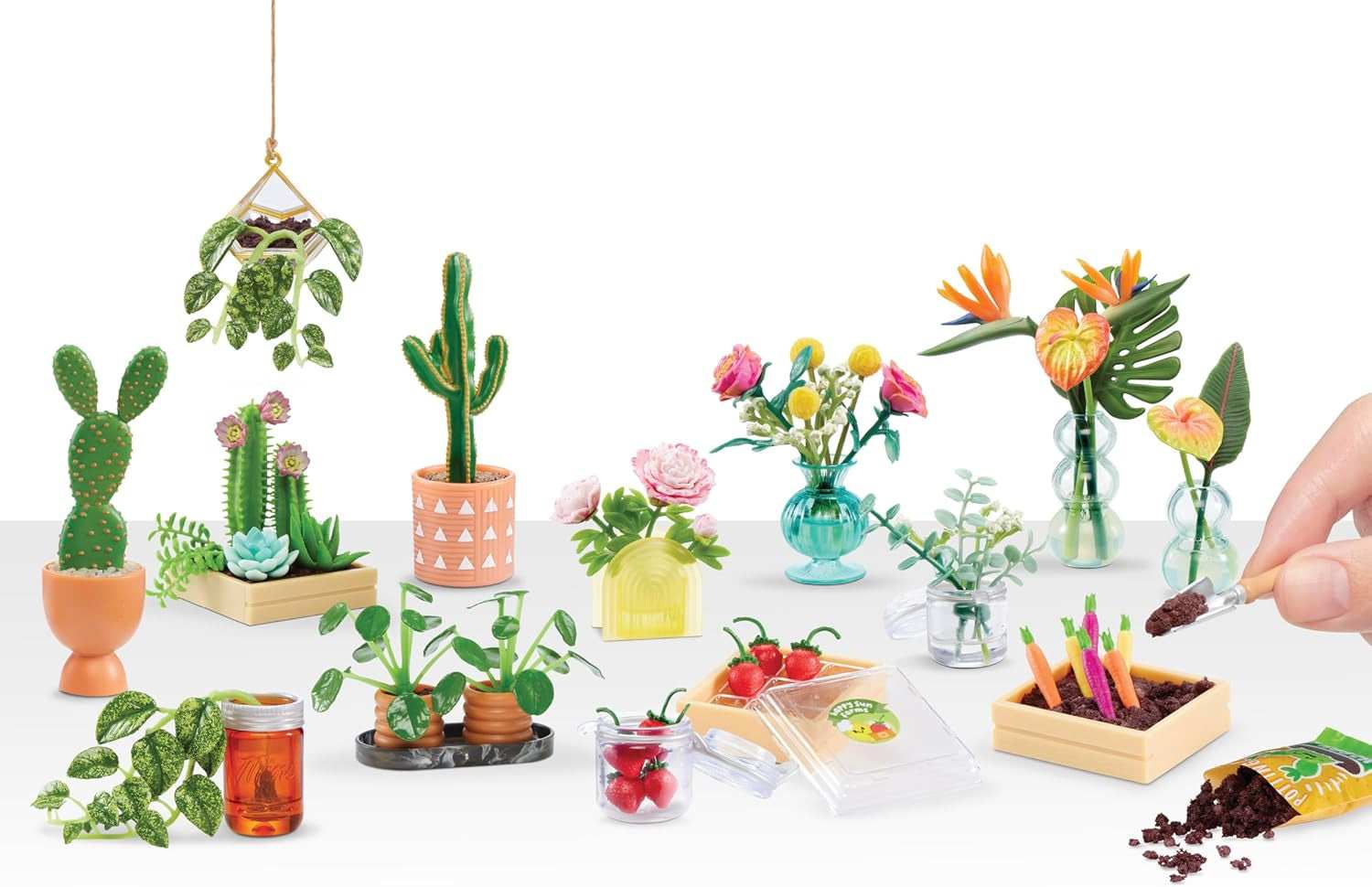 MGA Miniverse Make It Mini Botanicals - Mini-Pflanzen, Blumensträuße - Smalltinytoystore