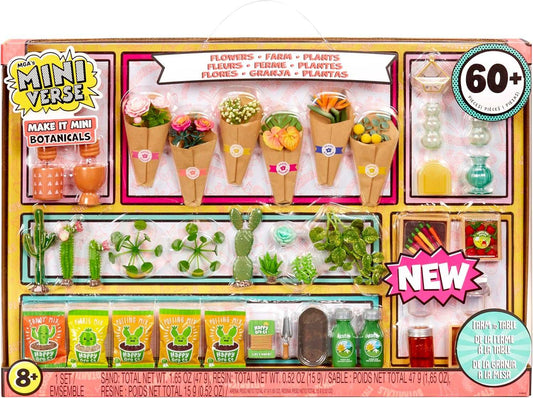 MGA Miniverse Make It Mini Botanicals - Mini-Pflanzen, Blumensträuße - Smalltinytoystore