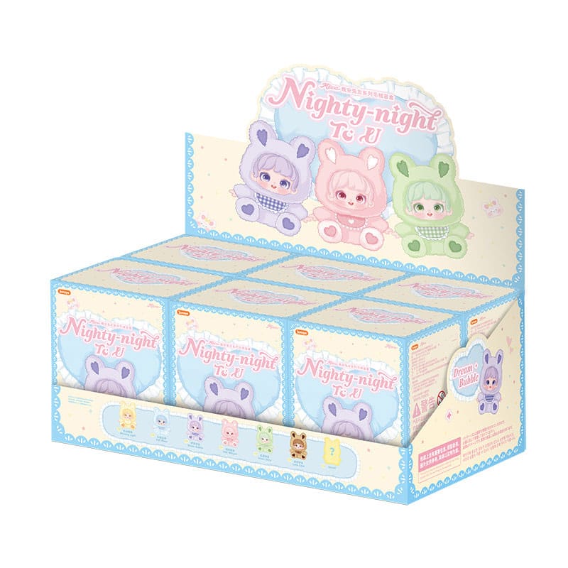 Miana: Nighty Night To U Series Blind Box Figur 15 cm Display (6) - Smalltinytoystore