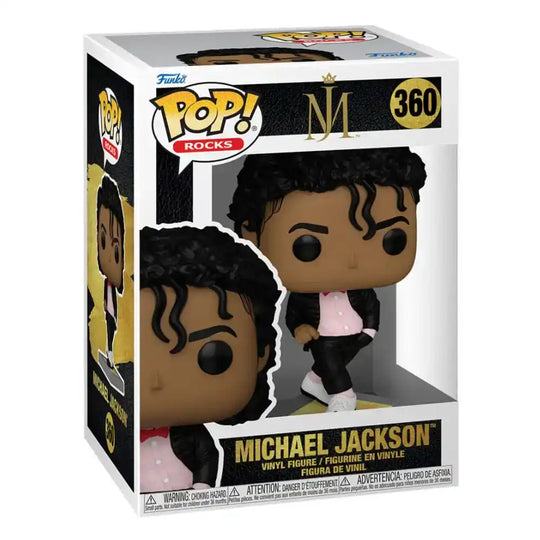 Michael Jackson POP! Rocks Vinyl Figur Billie Jean 9 cm - Smalltinytoystore