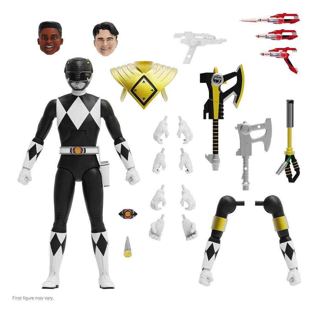 Mighty Morphin Power Rangers Ultimates Black Ranger 18 cm - Smalltinytoystore