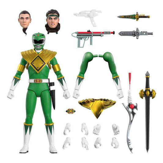 Mighty Morphin Power Rangers Ultimates Green Ranger 18 cm - Smalltinytoystore