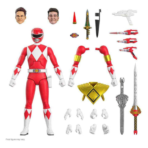 Mighty Morphin Power Rangers Ultimates Red Ranger 18 cm - Smalltinytoystore